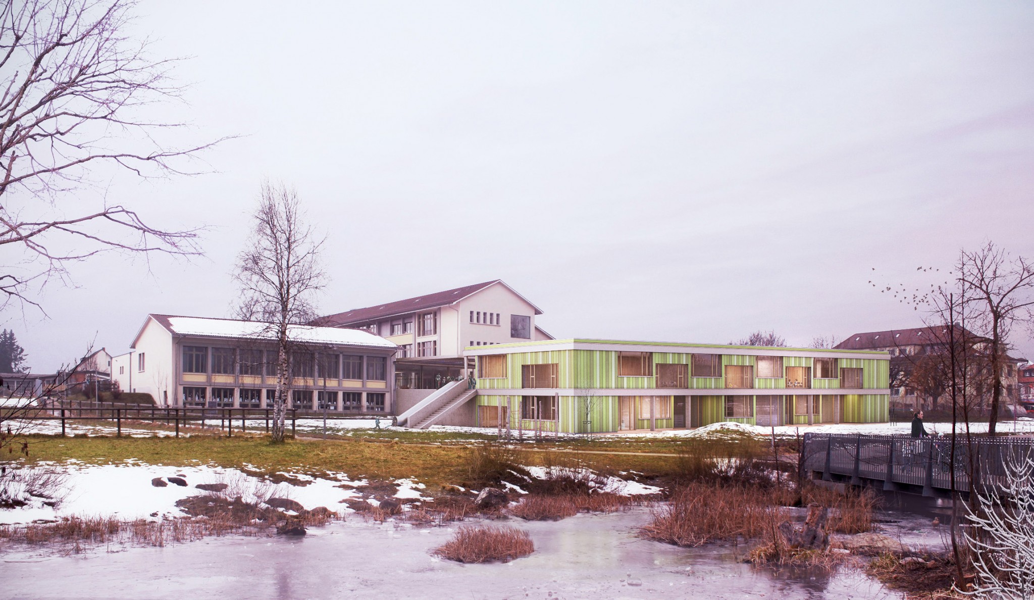 Kindergarten Oberdorf | Bilderhof 3D Visualisierung